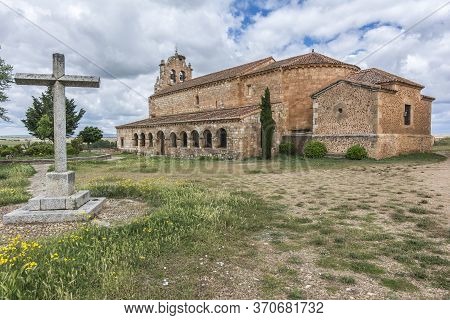 Church Of Our Lady Of The Nativity In Santa María De Riaza, In The Province Of Segovia (spain)
