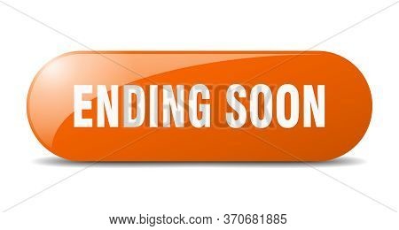 Ending Soon Button. Ending Soon Sign. Key. Push Button.