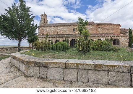 Church Of Our Lady Of The Nativity In Santa María De Riaza, In The Province Of Segovia (spain)