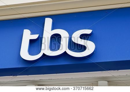 Bordeaux , Aquitaine / France - 05 05 2020 : Tbs Logo Blue Store Of Sporty Shop