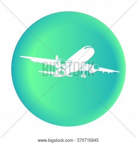 Aircraft Icon In Vector. Tourism. Vector Illustration.