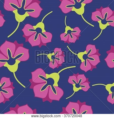 Vector Organic Motive Seamless Pattern.