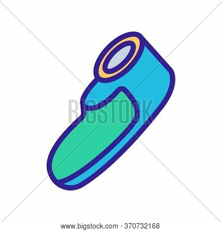 Epilator Bodycare Tool Icon Vector. Epilator Bodycare Tool Sign. Isolated Color Symbol Illustration