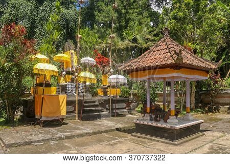 Hindu Temple Near To Batukaru Temple On Bali Island In Indonesia. Tabernacle Of The Believing Baline