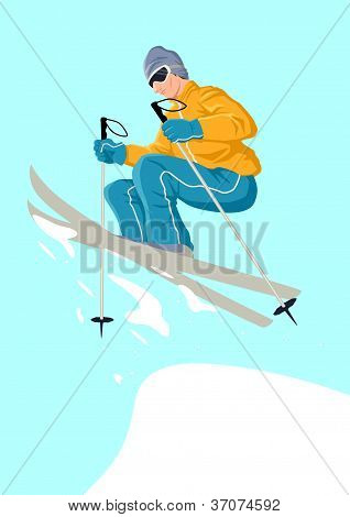 Skiing