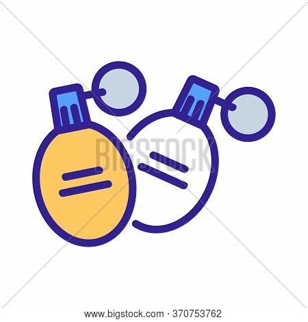 Paintball Grenades Icon Vector. Paintball Grenades Sign. Isolated Color Symbol Illustration