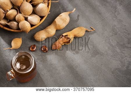 Tropical Fruit Of Tamarind - Tamarindus Indica
