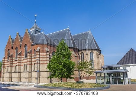 Historic Schildkerk Church In The Center Of Rijssen, Netherlands