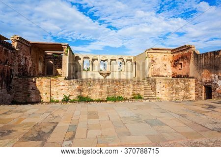 Kumbha Palace In Chittor Fort In Chittorgarh City, Rajasthan State Of India