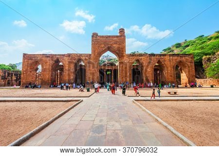 Ajmer, India - September 25, 2019: Adhai Din Ka Jhonpra Is One Of The Oldest Mosques In India, Locat