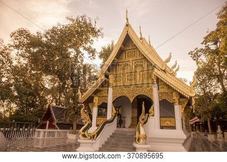 Thailand Chiang Saen Wat Phra That Chom Kitti