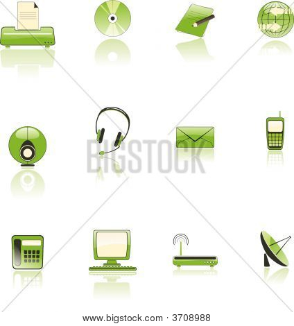 Communication Icon Set