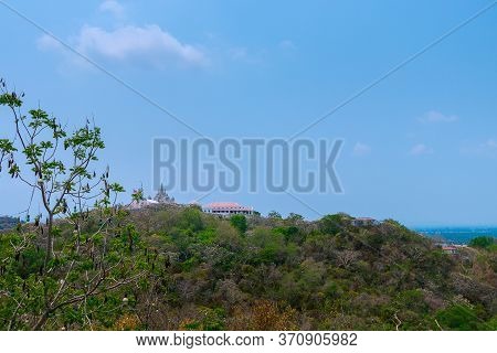 The Temple On The Hilltop At Wang Khao Wang And Is A Tourist Destination Of Phetchaburi Province, Th