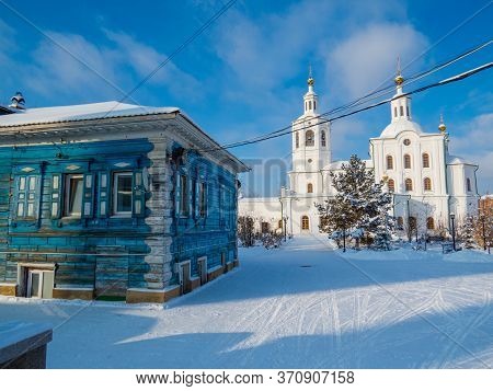 View Of The Voznesensko-church Of St. George, Tyumen, Russia
