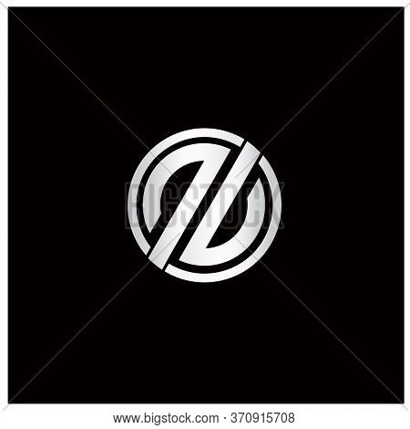 Rounded Initials With Reflected Letter P Logo