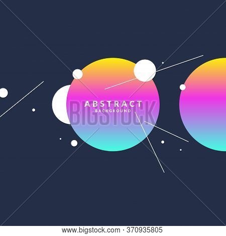 Modern Abstract Background With Geometric Shapes. Vector Illustration