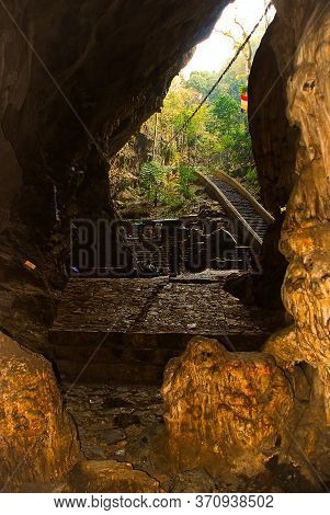 Huong Tich Cave Like Open Dragons Mouth In Pefume Pagoda Complex