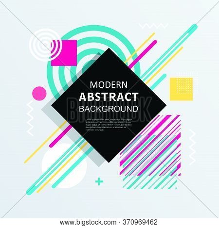 Modern Abstract Geometric Pattern Design