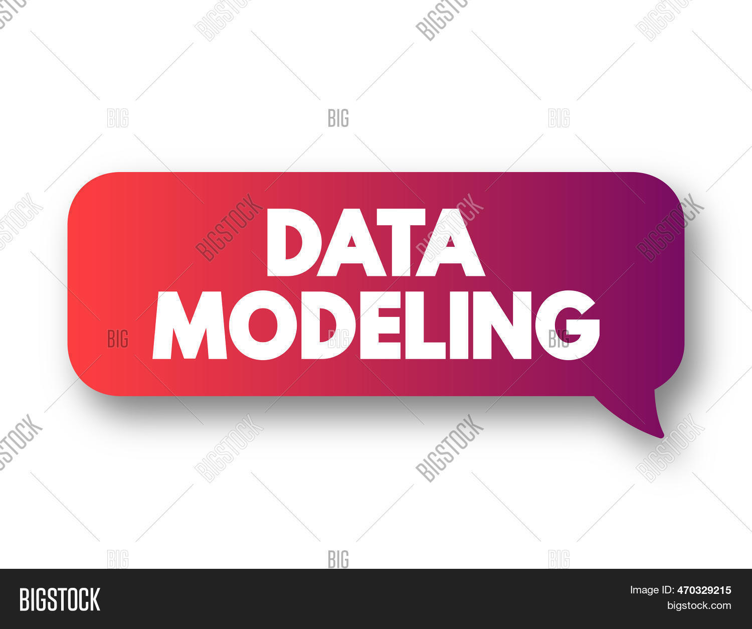 Data modeling image photo free trial bigstock