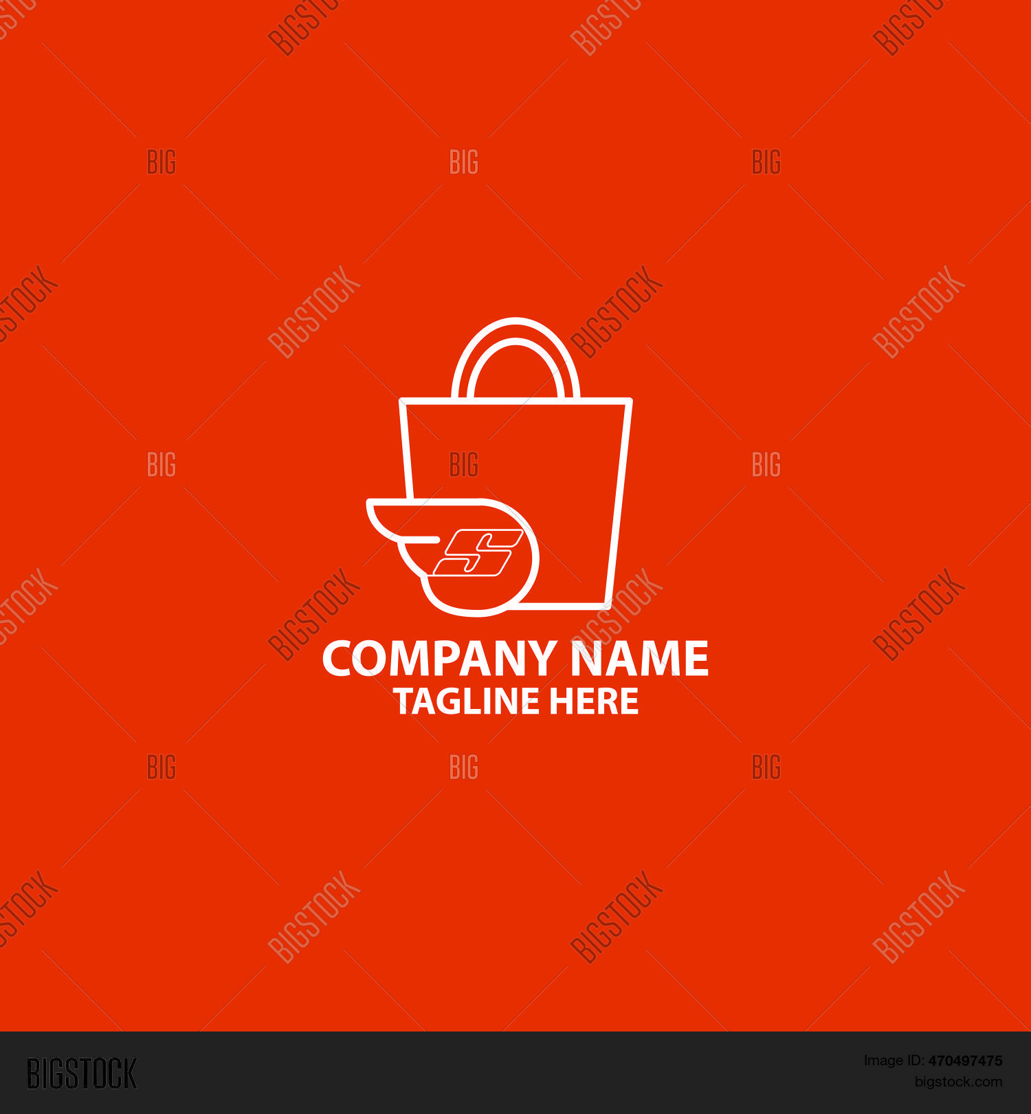 Shopping Bag Design Vector & Photo (Free Trial) Bigstock