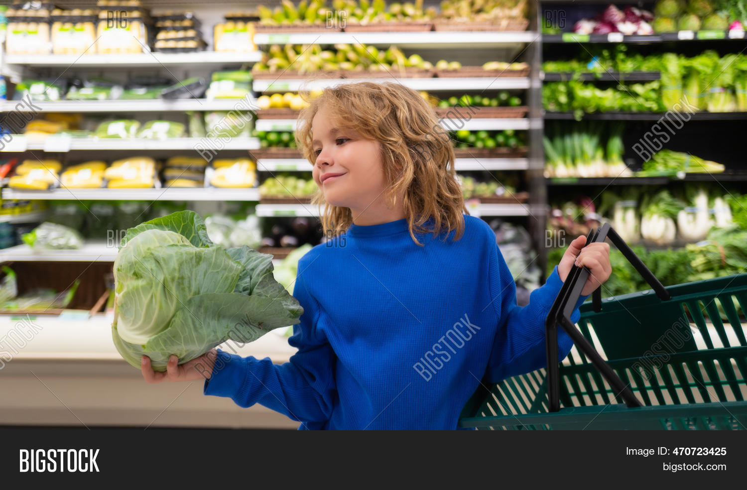 Child Cabbage. Kid Image & Photo (Free Trial) Bigstock