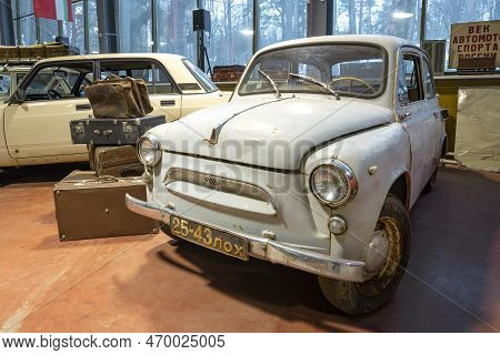 Zelenogorsk, Russia - January 27, 2023: Old 