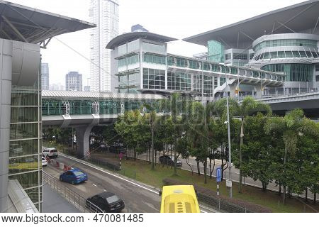 Johor Bahru, Malaysia- 15 Jan, 2023: View Of Sultan Iskandar Ciq Complex In Johor Bahru, Malaysia. I