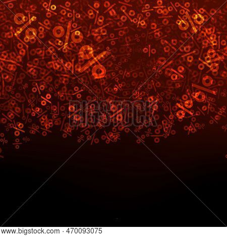Abstract Percen Sale Template. Eps 8 Vector File Included