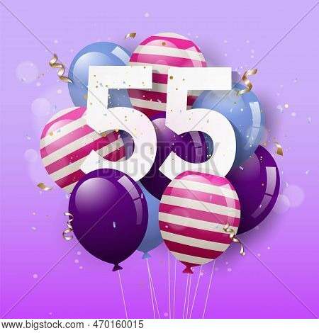 Happy 55th Birthday Image & Photo (Free Trial) | Bigstock