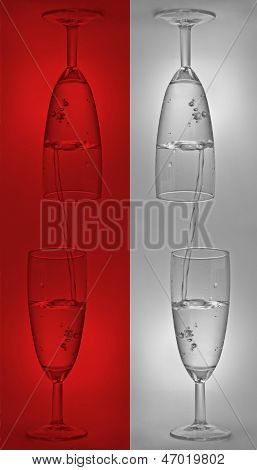 Glas gießen