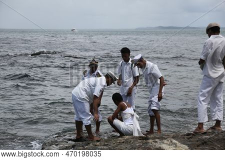 Offering On The Beach