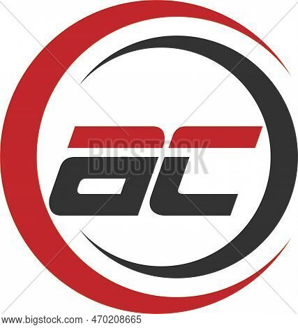 Ac Letter Logo And Vector Design With White Background