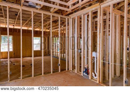 For Newly Constructed House, All Communication Lines Well As Plumbing Must Be Installed Before Plast
