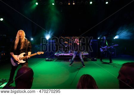 Mt. Clemens, Michigan -usa- January 28, 2023: Xyz Performing At The Emerald Theatre As Special Guest