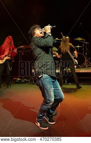 Mt. Clemens, Michigan -usa- January 28, 2023: Xyz Performing At The Emerald Theatre As Special Guest