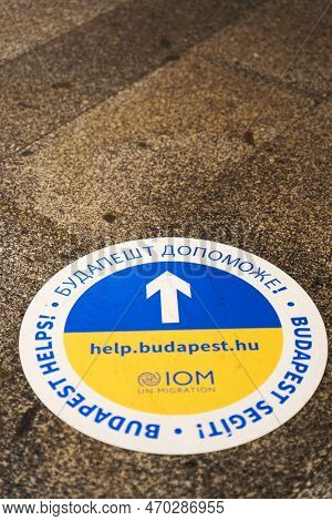Office Of Humanitarian Aid To Ukrainians Affected By The Russian War With Ukraine. The Office Is Loc