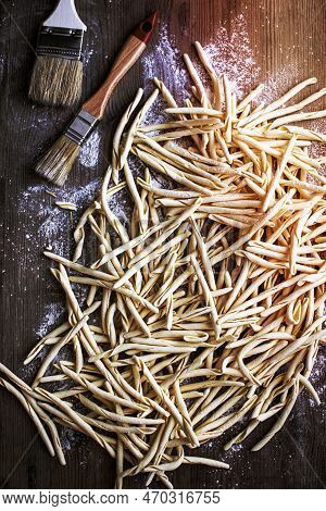 A Image Of Fresh Homemade Geme Pasta