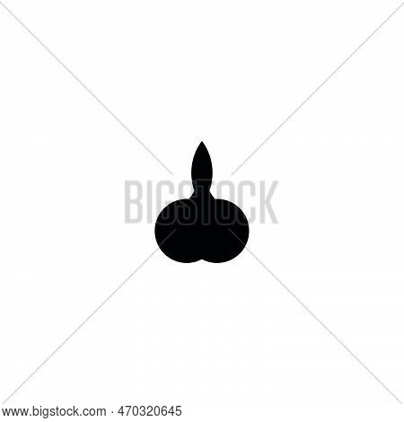 Dildo Icon. Simple Style Poster Sex Shop Background Symbol. Dildo Brand Logo Design Element. Dildo T