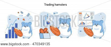 Trading Hamster, User Who Does Not Understand Economics And Finance, Dreams Of Getting Rich On Crypt