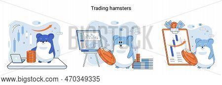 Trading Hamster, User Who Does Not Understand Economics And Finance, Dreams Of Getting Rich On Crypt