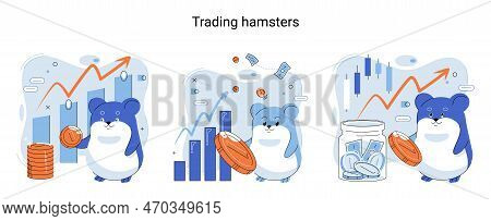 Trading Hamster, User Who Does Not Understand Economics And Finance, Dreams Of Getting Rich On Crypt