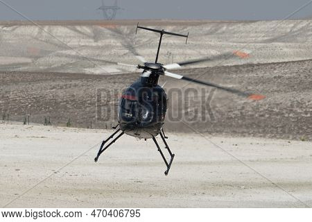 Eskisehir, Turkiye - September 18, 2022: M.s.o Air And Space Museum Mcdonnell Douglas 500e Display I