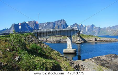 Lofoten-Insel in Norwegen