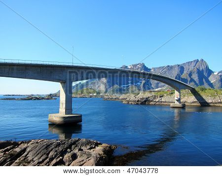 Lofoten-Insel in Norwegen