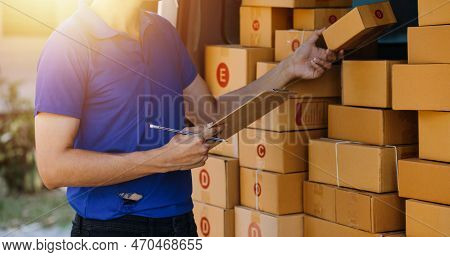 Small Business Aspiring Entrepreneur, Small And Medium Business Freelance Working In Home Office Usi