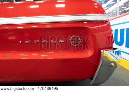 Flint, Michigan -usa- February 10, 2023:  8Th Annual Chrome And Ice Winter Indoor Autoshow At The Do