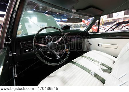 Flint, Michigan -usa- February 10, 2023:  8Th Annual Chrome And Ice Winter Indoor Autoshow At The Do