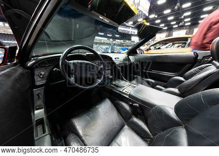 Flint, Michigan -usa- February 10, 2023:  8Th Annual Chrome And Ice Winter Indoor Autoshow At The Do