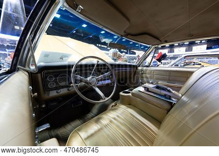 Flint, Michigan -usa- February 10, 2023:  8Th Annual Chrome And Ice Winter Indoor Autoshow At The Do