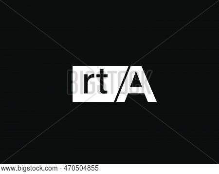 Rta Logo And Graphics Design Vector Art, Icons Isolated On Black Background